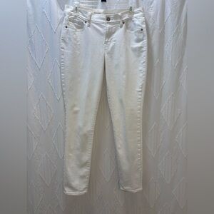 Old Navy White Skinny Jeans with Classic Fit